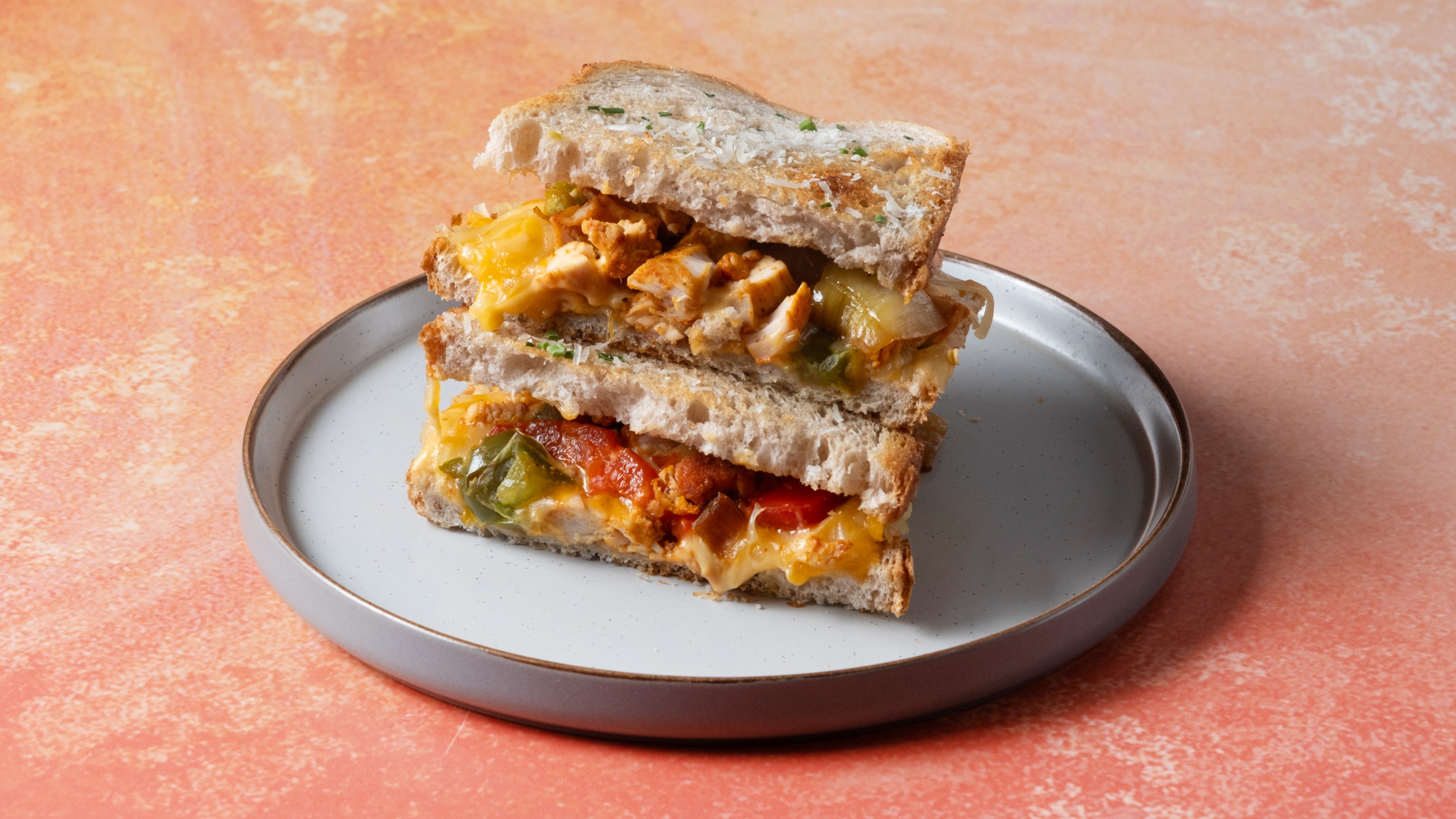 Chicken Cheese Toastie