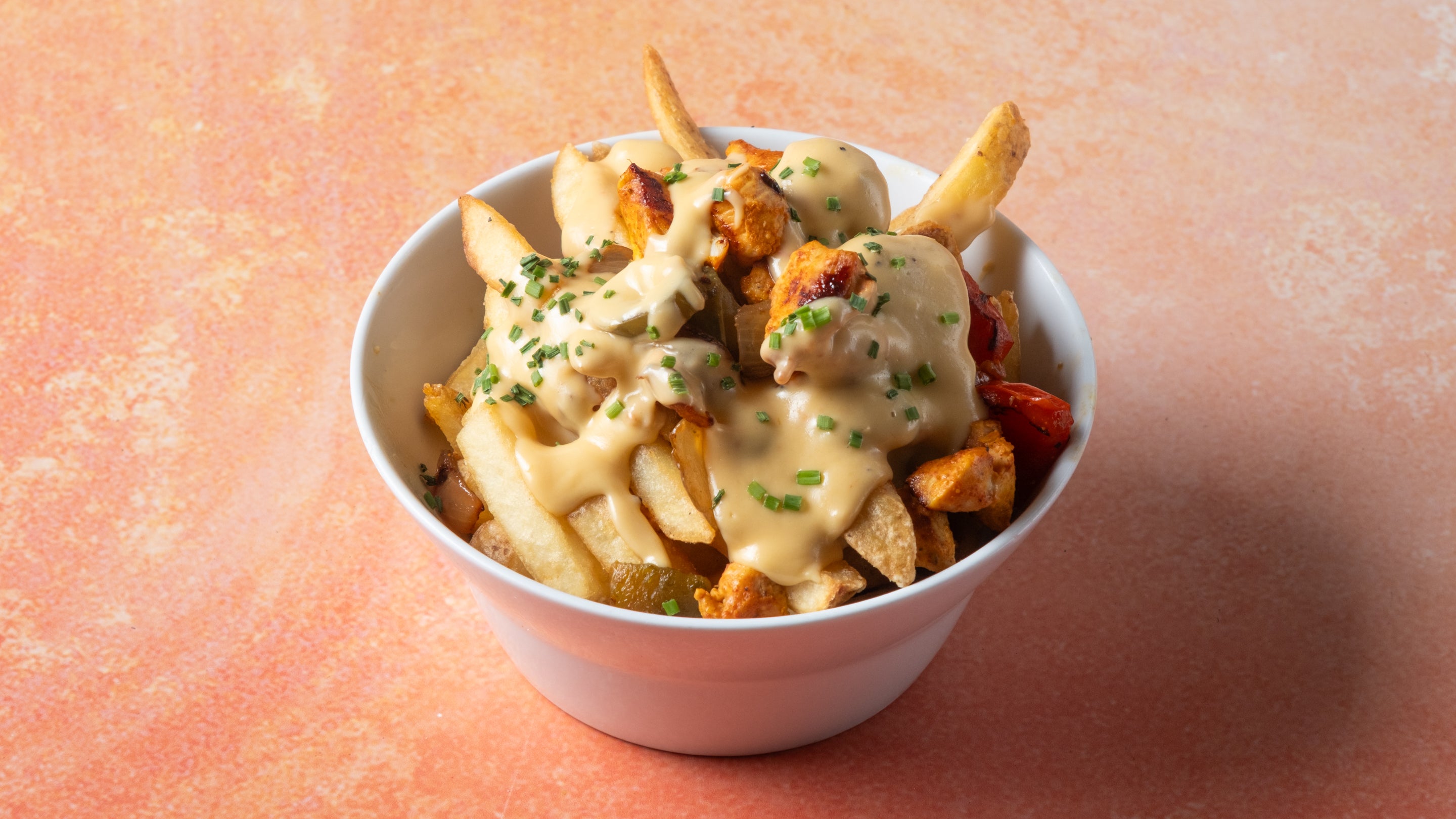 Buffalo Chicken Loaded Fries